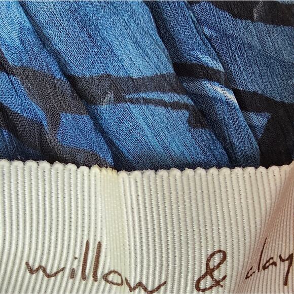 NWT Willow and Clay Pleated Maxi Skirt Women's Small - Picture 8 of 11